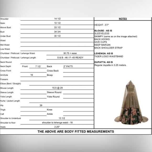 Sabyasachi Lehenga | Emerald Green aka  DILGULDASTA Lehenga - Picture 7 of 7